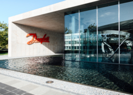 Entrance of Danfoss’ headquarter